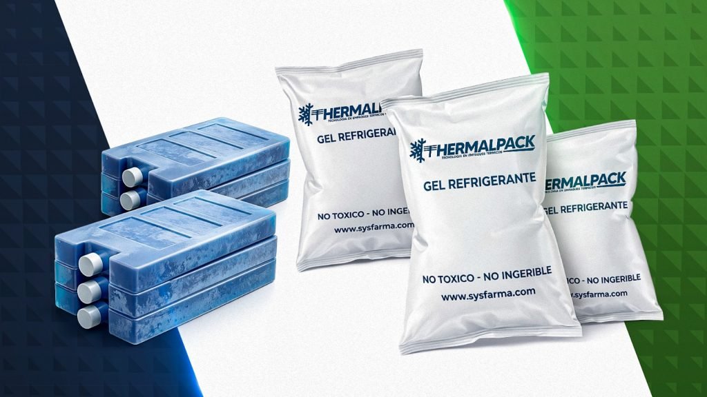Gel refrigerante para cadena de frío farmacéutica SYSFARMA